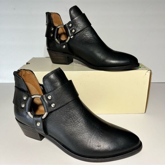 Frye Ray Harness Back Zip Ankle Boot - Picture 6 of 8